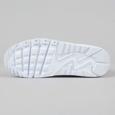 Кецове и обувки Nike Air Max 90 Mesh "Triple White" GS Бяло | 833418-100, 4