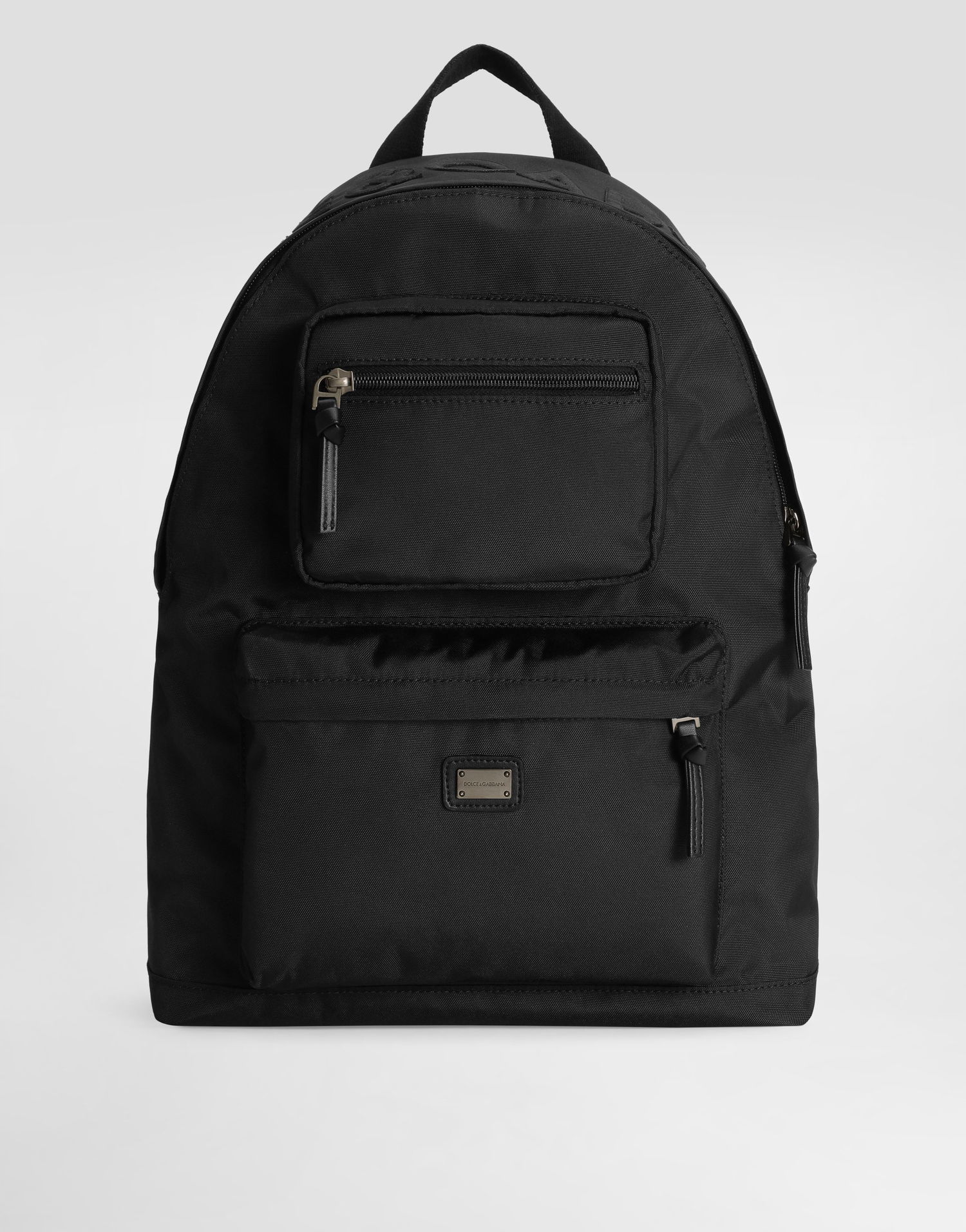 Раница Dolce & Gabbana Dolce & Gabbana Embroidered Nylon Backpack Черно | EM0123AN26380999, 0