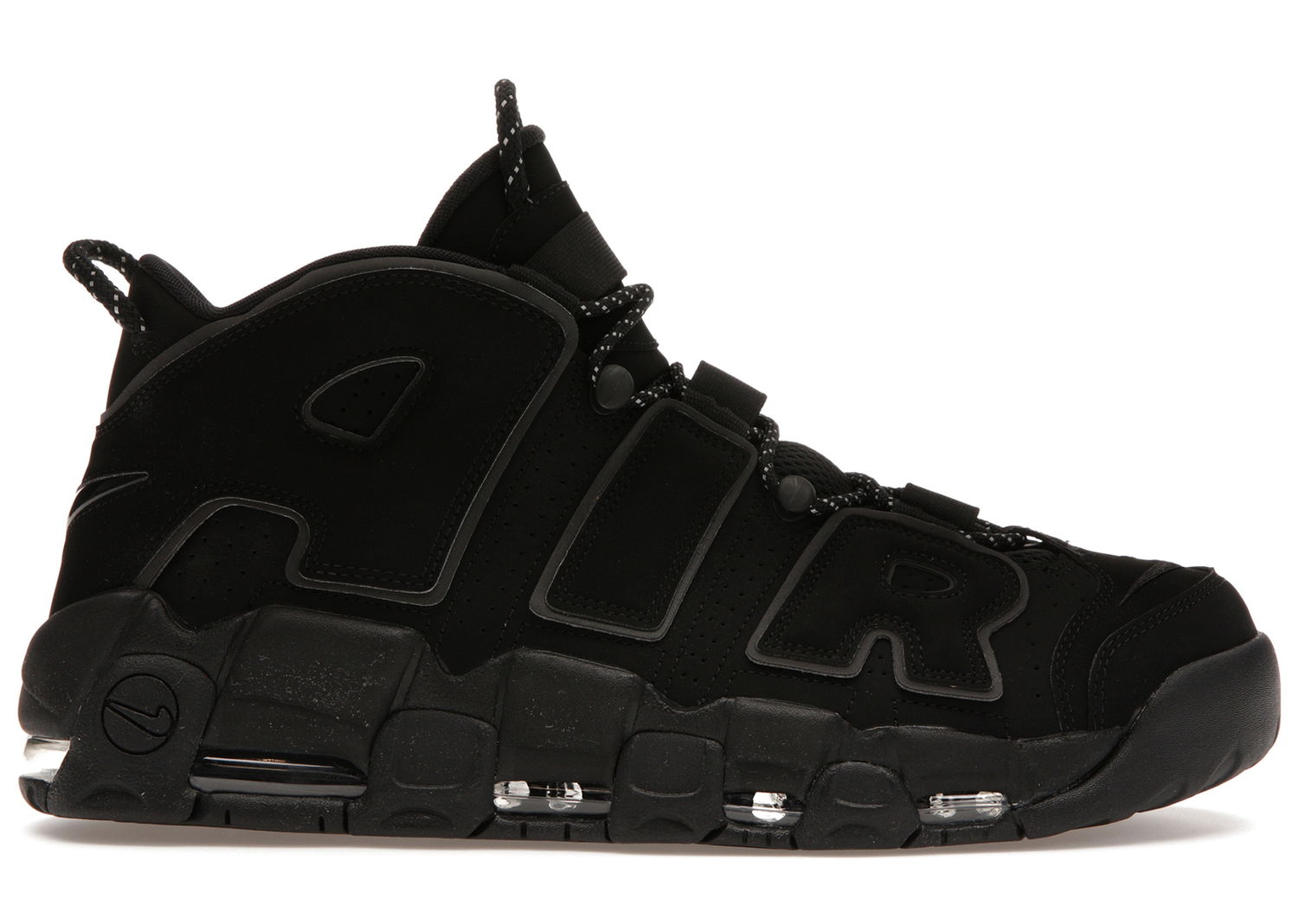 Кецове и обувки Nike Air More Uptempo "Black Reflective" (2018) Черно | 414962-004, 0