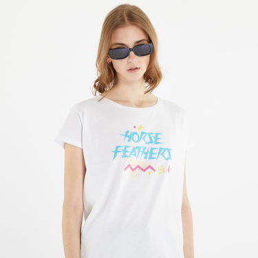 Тениска Horsefeathers Regina Tee Бяло | SW886B, 2