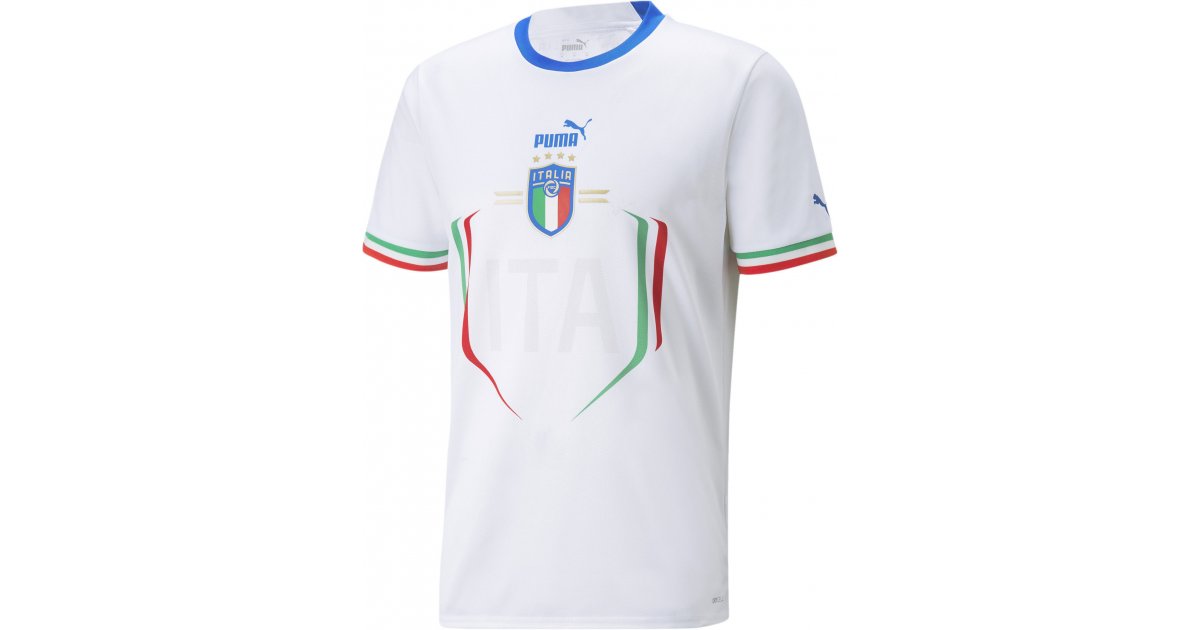 Фланелка Puma Italy 2022/23 Jersey Бяло | 76565002, 1