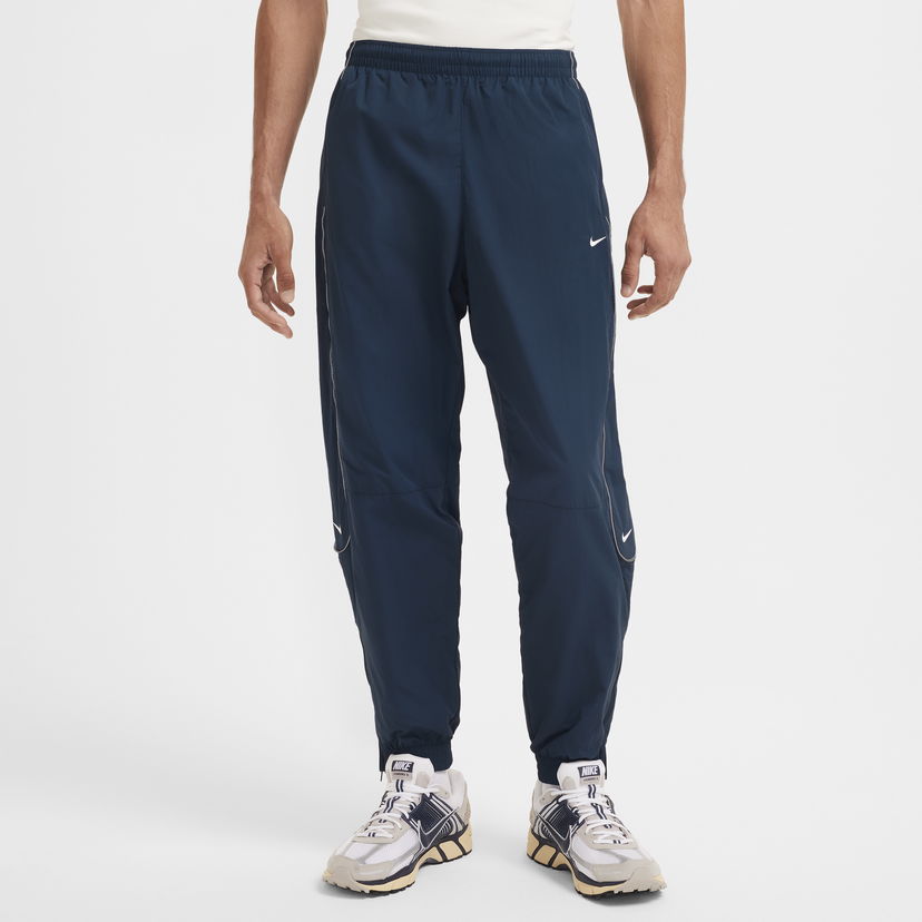 Спортни панталони Nike Solo Swoosh Sweatpants Синьо | FB8620-478