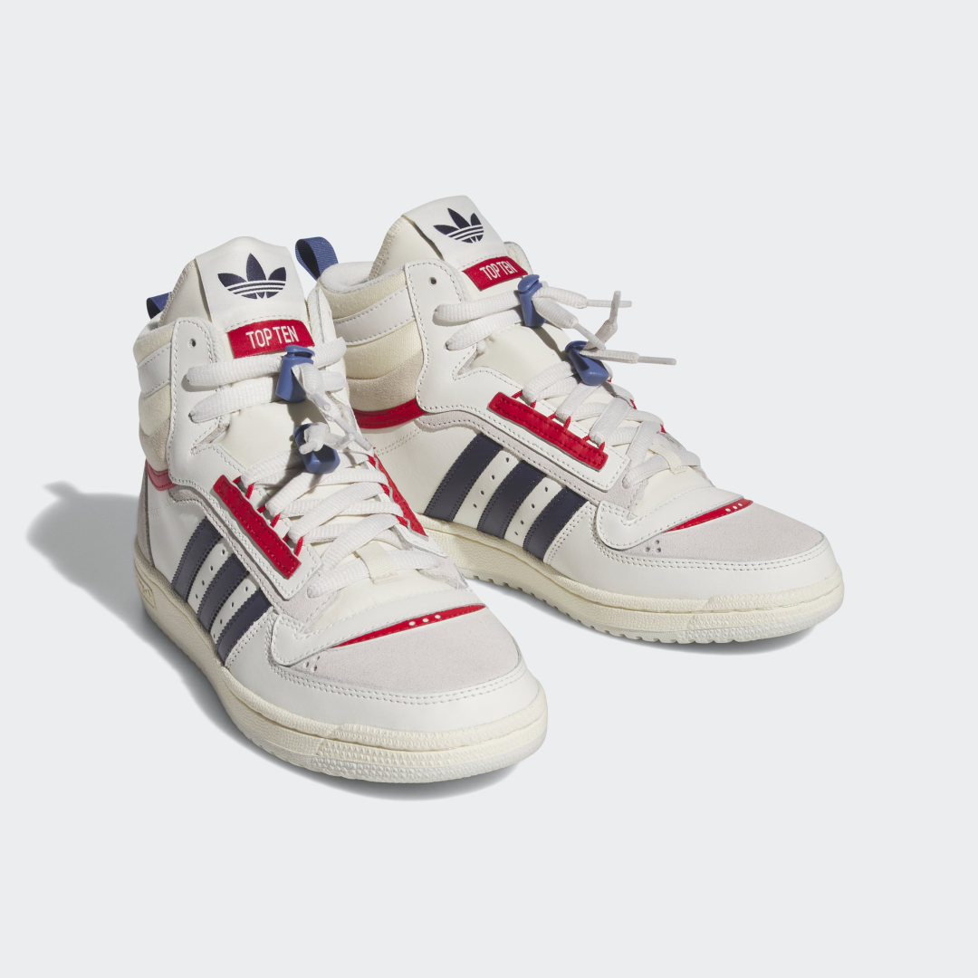 Кецове и обувки adidas Originals Top Ten LP Бяло | IE7240, 1