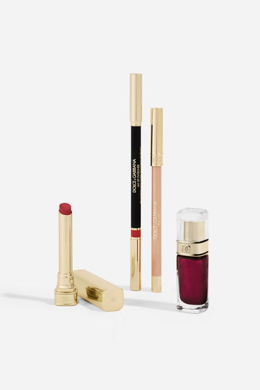 Аксесоари Dolce & Gabbana Dazzling Holiday Lipstick Lip Liner Lip Gloss Nail Polish Set Металик | VT03A8VT0009V000, 0