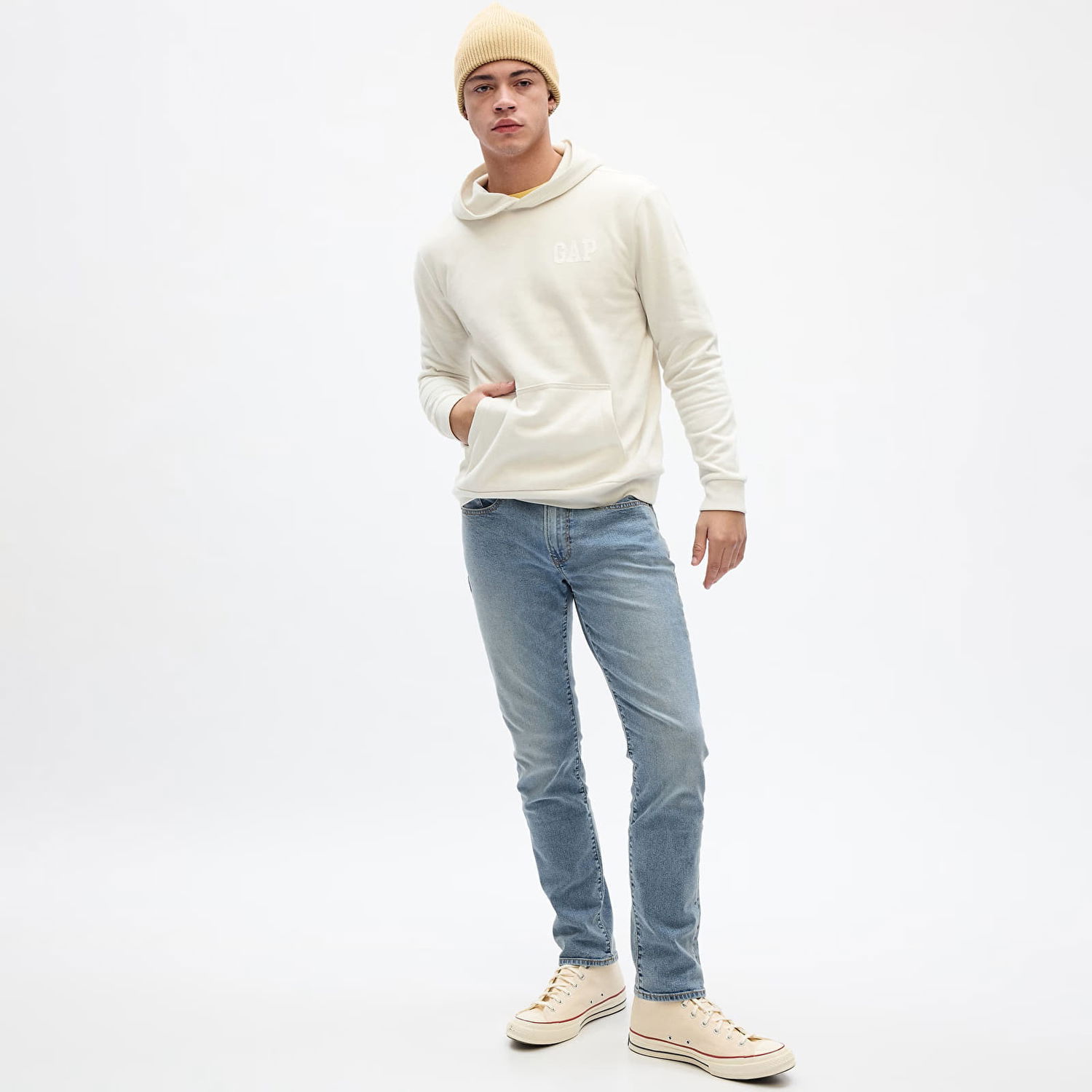 Дънки GAP Denim Pants Slim Light Wash Синьо | 831333-00, 0