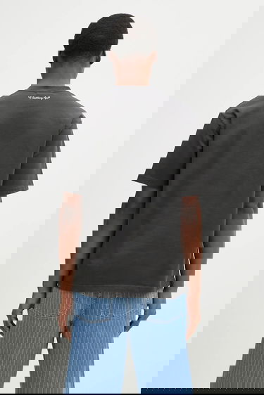 Тениска BAPE Garment Dye Shark Relaxed Fit T-shirt Сиво | 1K80109316, 2