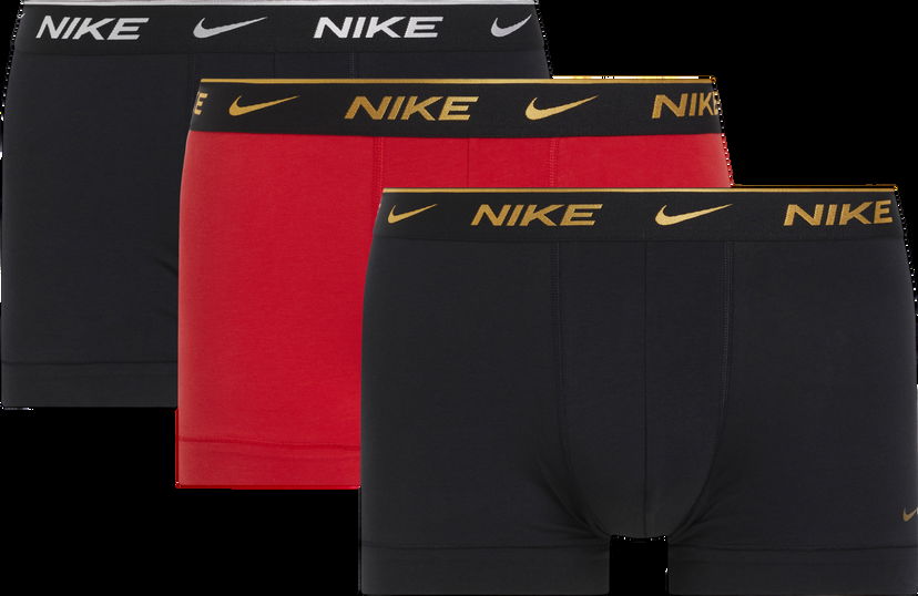 Боксерки Nike 3 Pack Trunk Boxershorts Черно | ke1008-exg