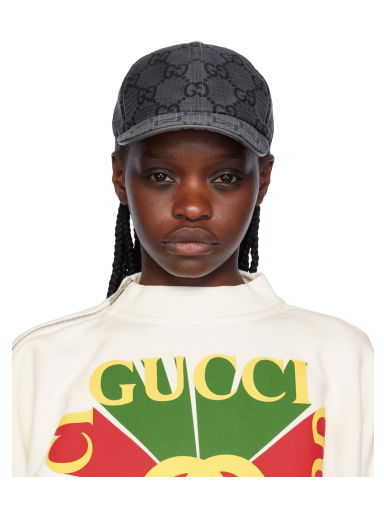 Шапка с козирка Gucci GG Cap Сиво | 768392 4HA5M