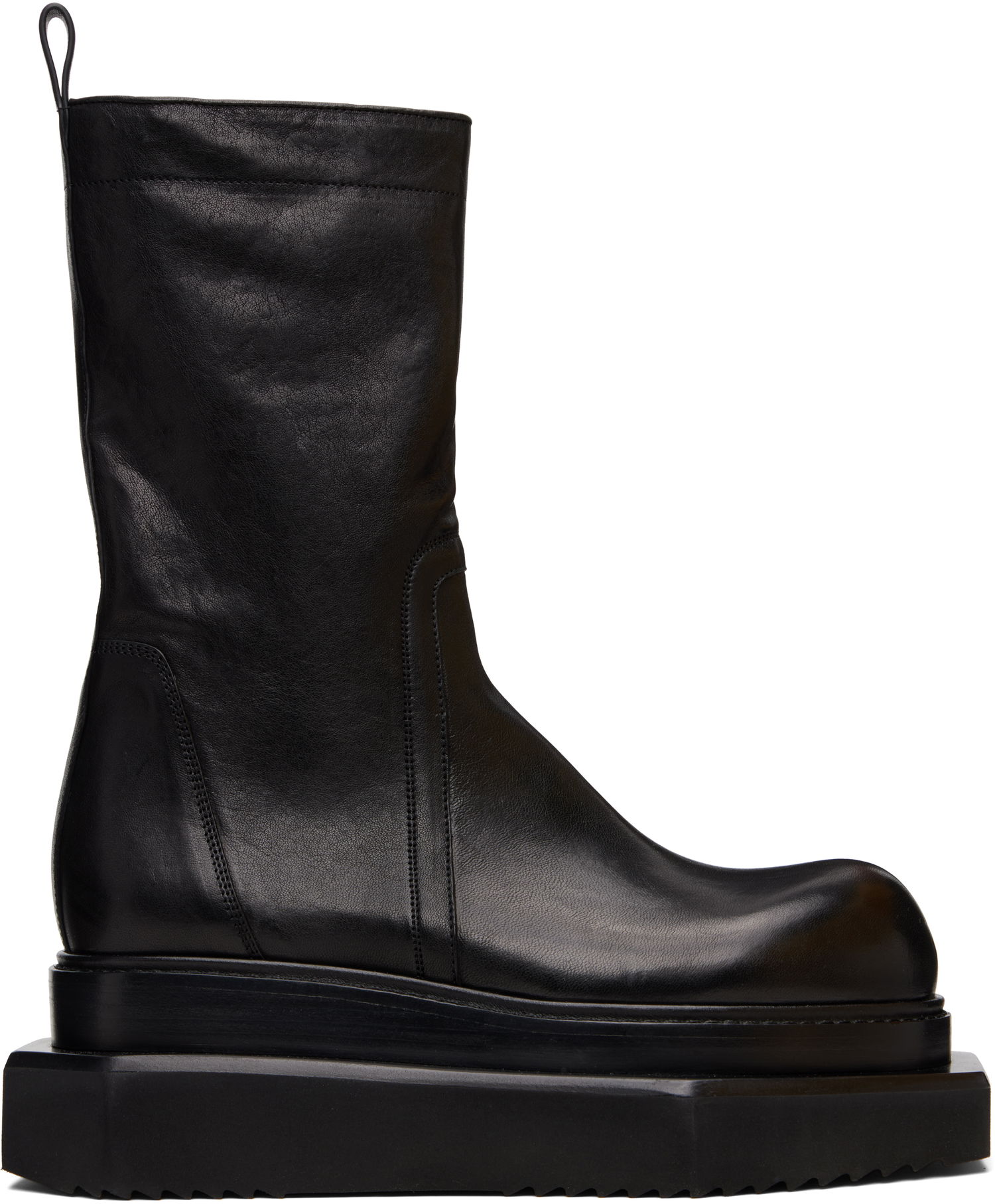 Кецове и обувки Rick Owens Rick Owens Concordians Zipped Turbo Cyclops Boots Черно | RU02E1873 LGY, 0