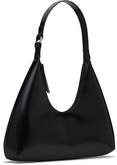 Чанта през рамо BY FAR Amber Shoulder Bag Черно | 19PFAMRSBLWLAR, 4