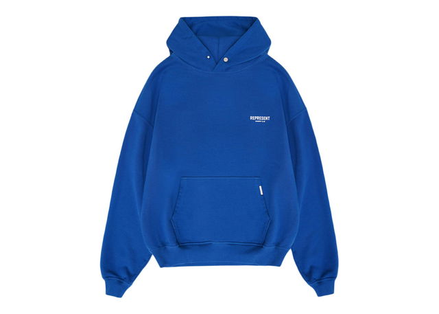 Represent Owner's Club Hoodie Cobalt Blue/White