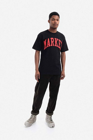 Тениска MARKET T-Shirt With Print Черно | 399000613, 1