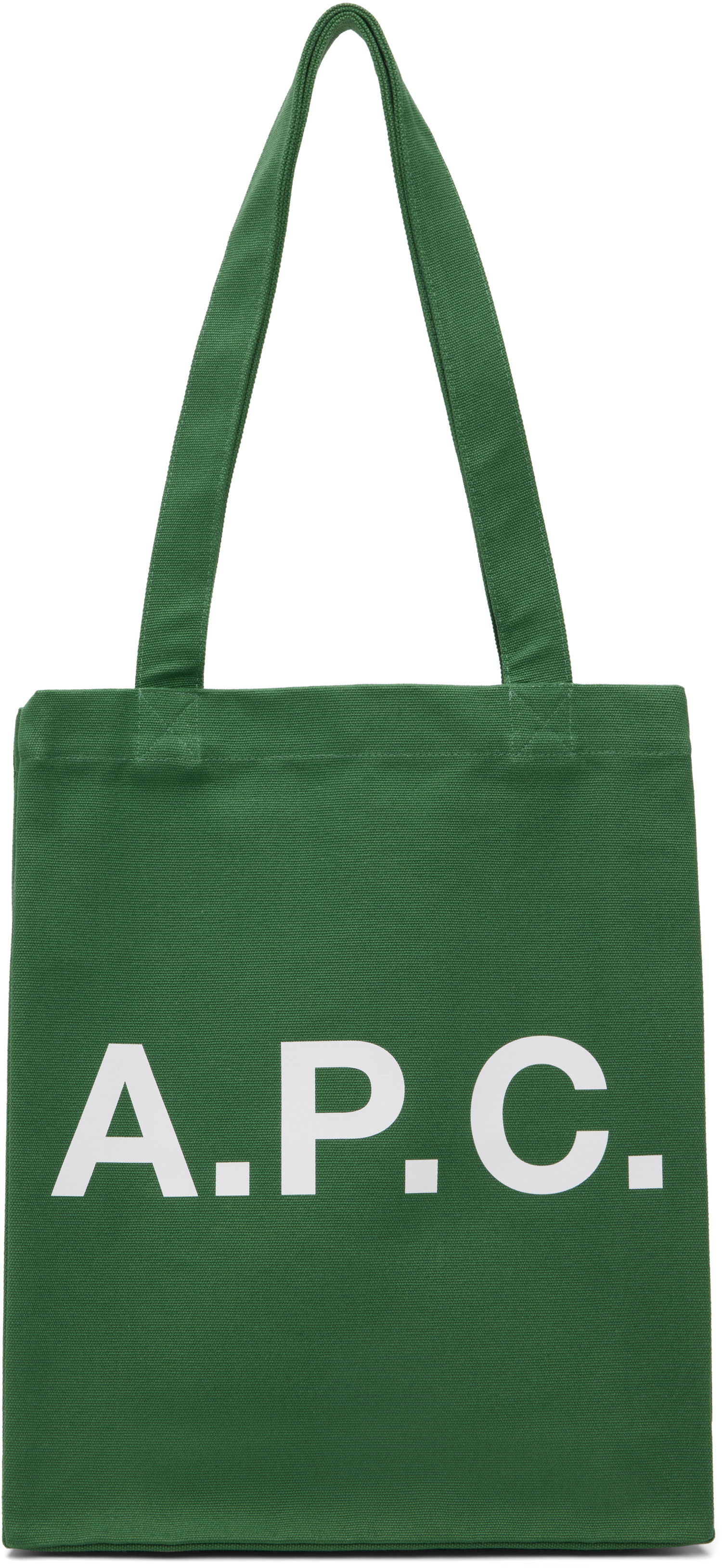 Голяма пазарска чанта A.P.C. A.P.C. Lou Tote Bag Зелено | COGYX-M61442, 0