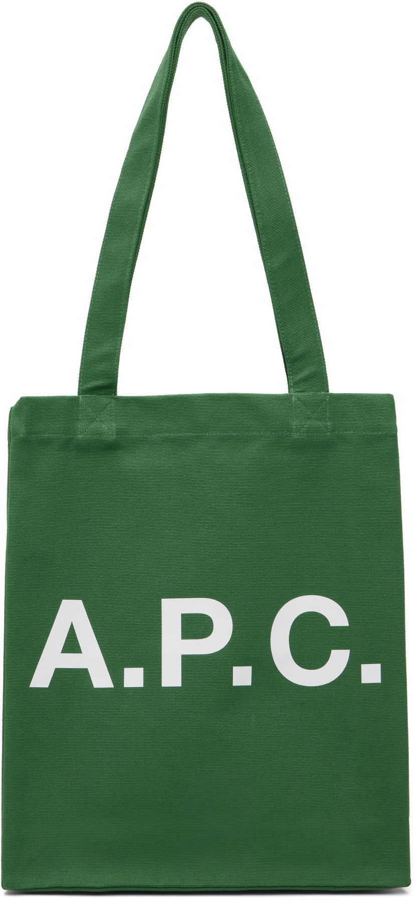 Голяма пазарска чанта A.P.C. A.P.C. Lou Tote Bag Зелено | COGYX-M61442