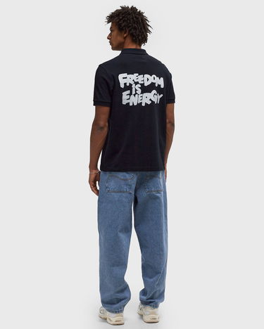 Поло тениска Comme des Garçons Back Print Polo Shirt Тъмно синьо | FN-T105-2, 1