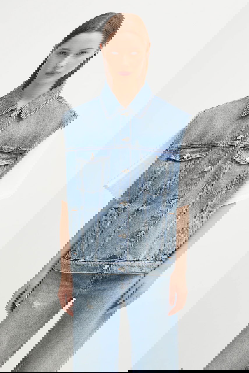 Жилетка Anine Bing Anine Bing Rory Denim Vest Синьо | A.01.10857, 0