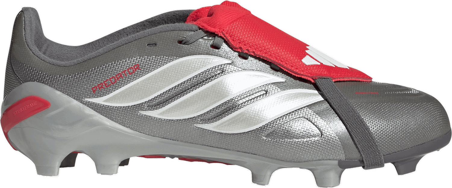 Кецове и обувки adidas Performance Predator League Fold-Over Tongue FG Kids Металик | jr3312, 0