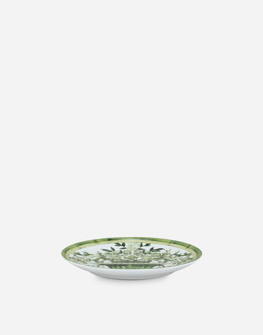 Домашен декор Dolce & Gabbana Dolce & Gabbana Set of 2 Porcelain Dessert Plates with Green Floral Urn Design Зелено | TC0S03TCA88UV019, 1