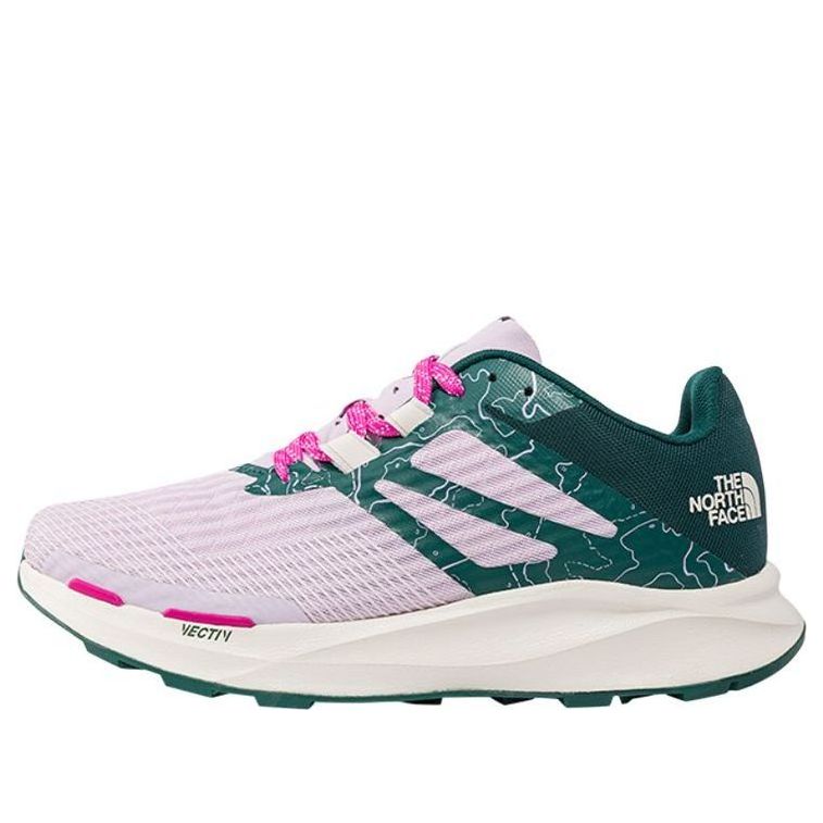 Кецове и обувки The North Face Vectiv Eminus Ponderosa Green Valley Topo Print Lavender Fog Лилаво | 5G3M-9Y8