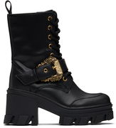 Versace Jeans Couture Baroque Buckle Drew Boots