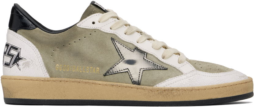 Кецове и обувки Golden Goose Golden Goose Ball Star Зелено | GMF00117.F006796.60570