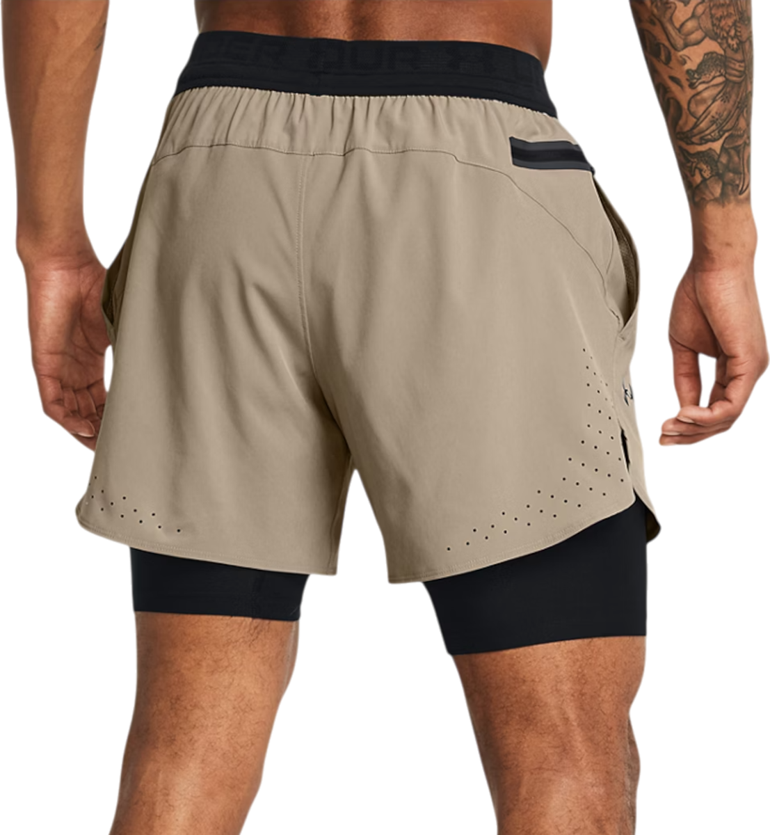 Къси панталони Under Armour Vanish Elite 2in1 Short Бежово | 1378604-203, 1