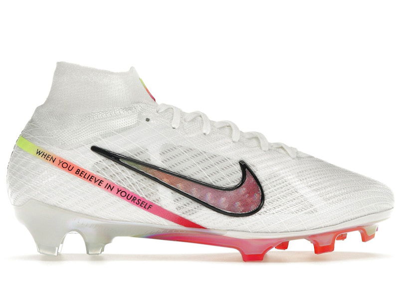 Кецове и обувки Nike Zoom Mercurial Superfly 9 Elite FG Marcus Rashford Better Believe It Бяло | FD1171-100, 0