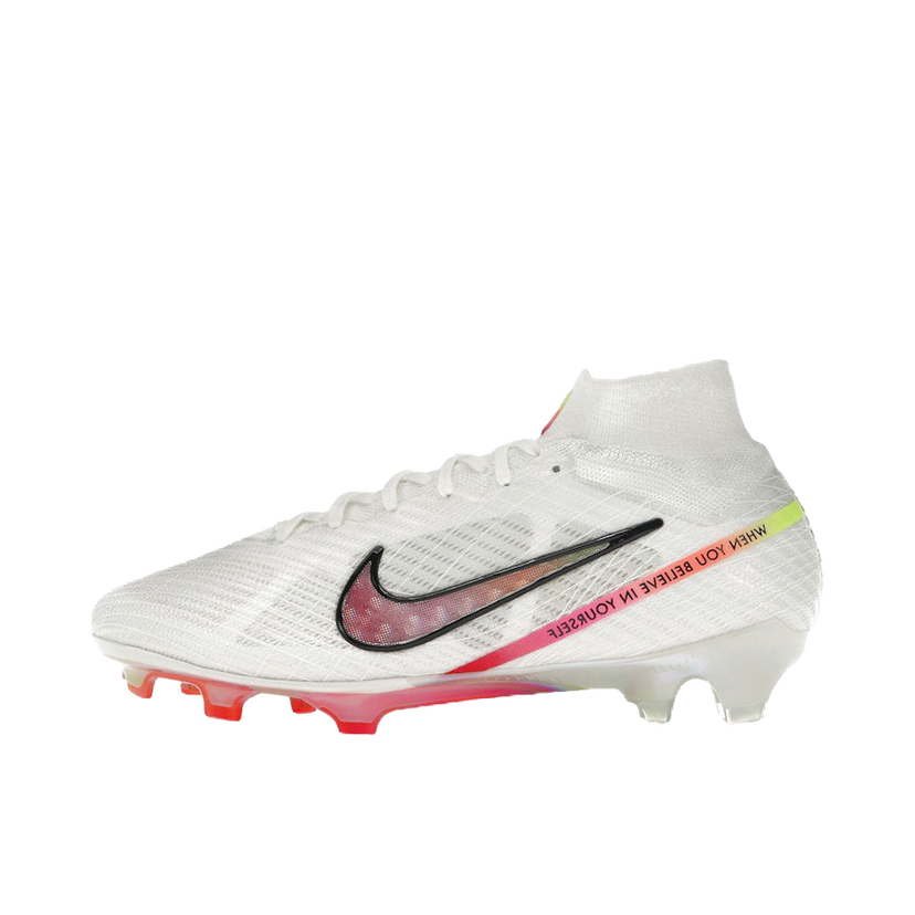 Кецове и обувки Nike Zoom Mercurial Superfly 9 Elite FG Marcus Rashford Better Believe It Бяло | FD1171-100