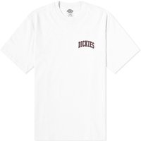 Тениска Dickies Aitkin Chest Logo T-Shirt "White & Fired Brick" Бяло | DK0A4Y8OG401, 1