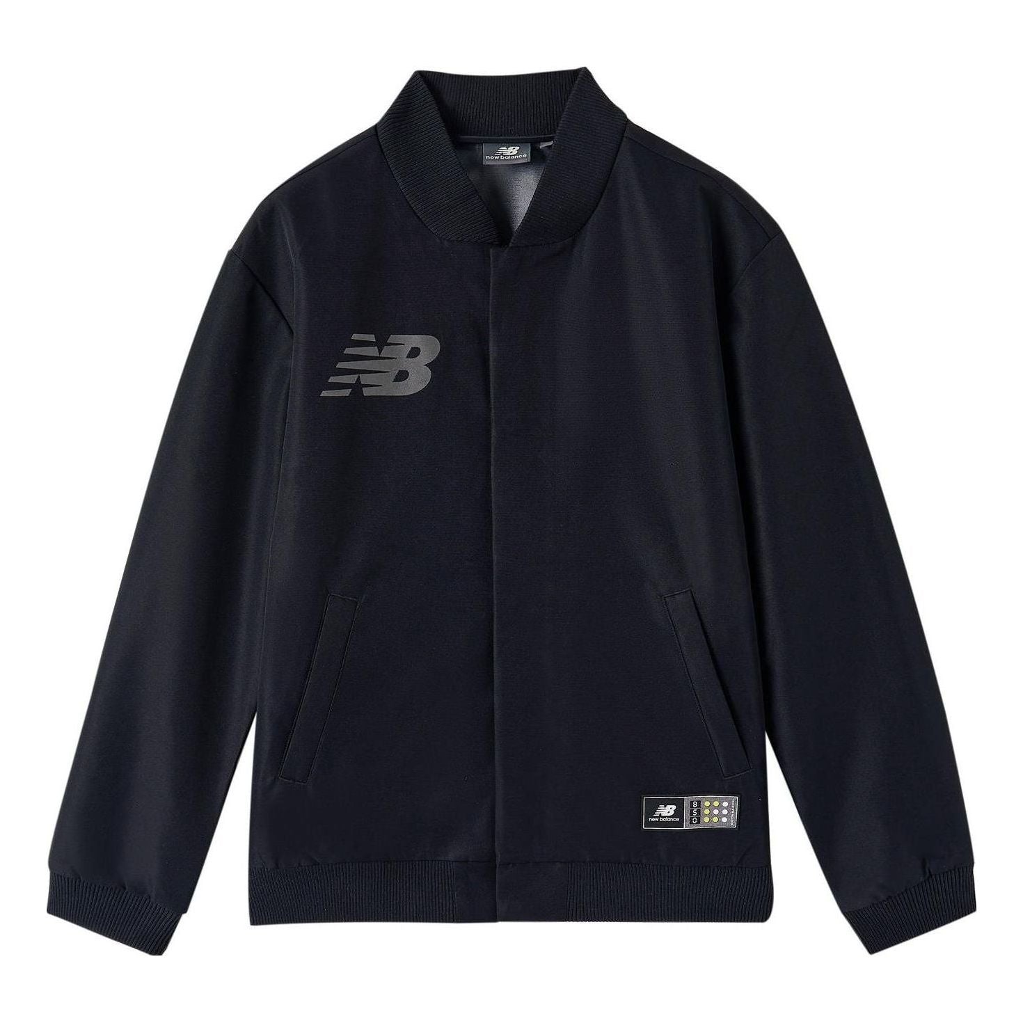 Яке бомбър New Balance Teamwear Logo Jacket Черно | NAA1R041-BK, 0
