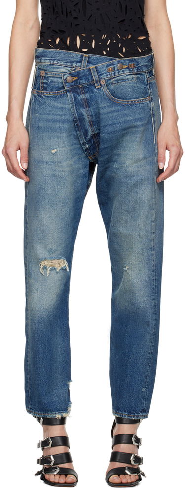 Дънки R13 R13 Crossover Jeans Синьо | R13W2048 D216C, 0