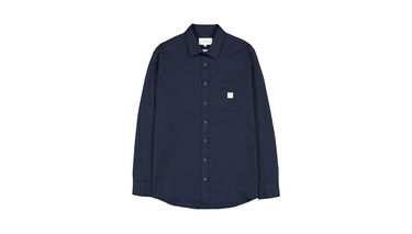 Риза Makia Square Pocket Shirt Тъмно синьо | M60121_670, 0