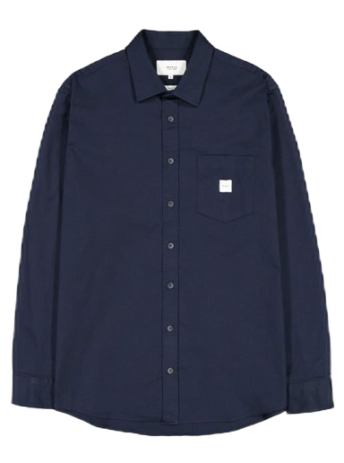 Риза Makia Square Pocket Shirt Тъмно синьо | M60121_670