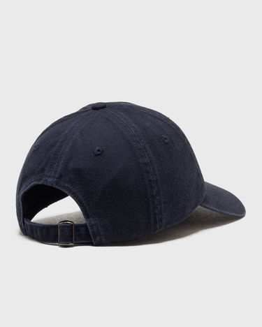 Шапка с козирка ØLÅF Signature Washed Cap Тъмно синьо | A210801-NAVY, 2