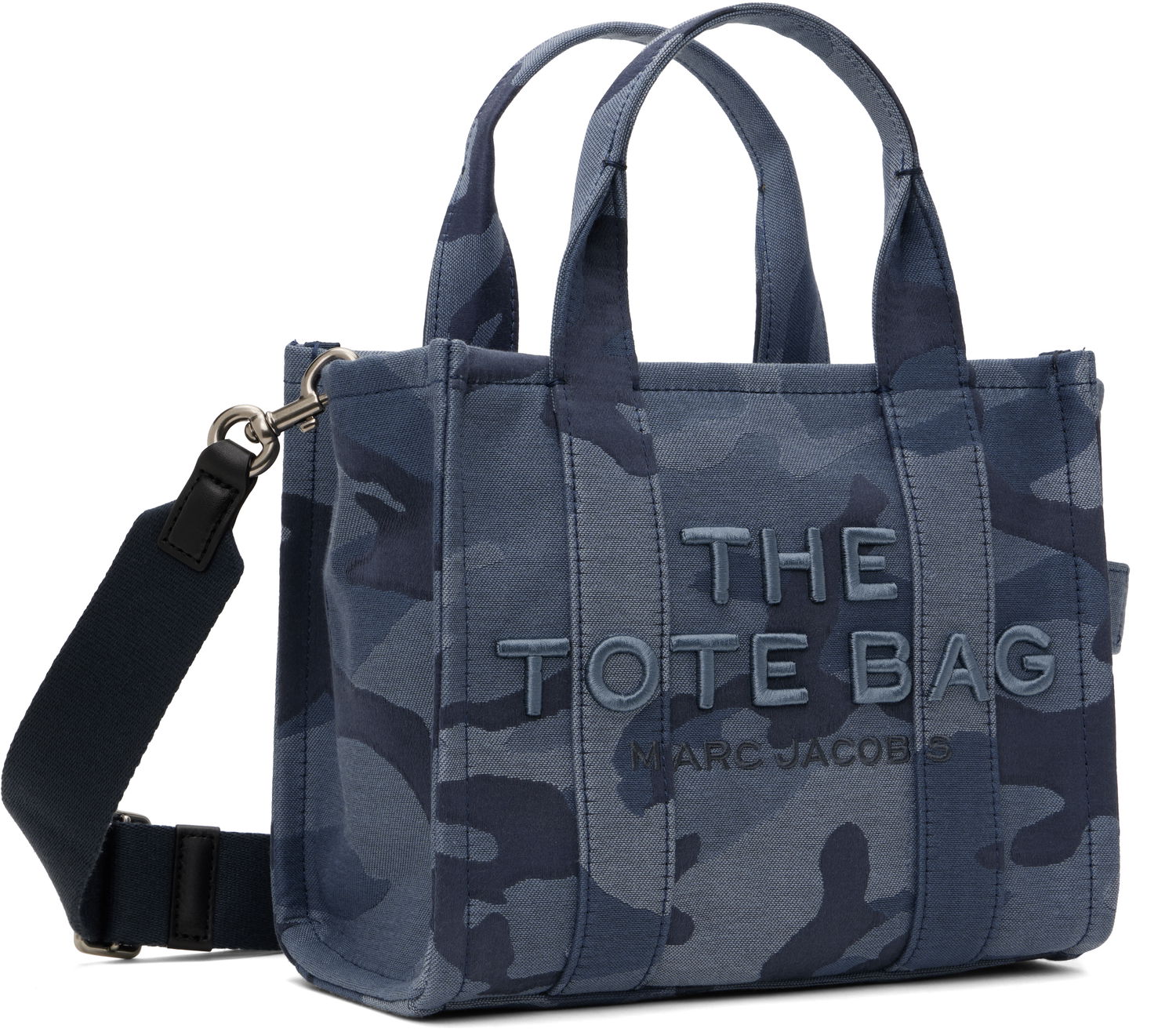Голяма пазарска чанта Marc Jacobs Marc Jacobs 'The Camo Jacquard Small' Tote Bag Синьо | 2S4HTT003H03, 1