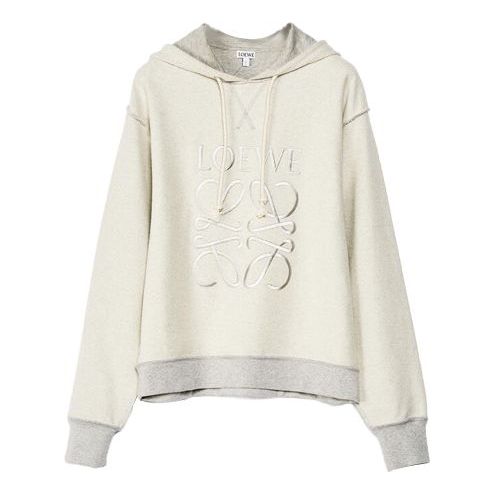 Суитчър Loewe Anagram Embroidered Logo Hoodie Сиво | S359341X98-1440