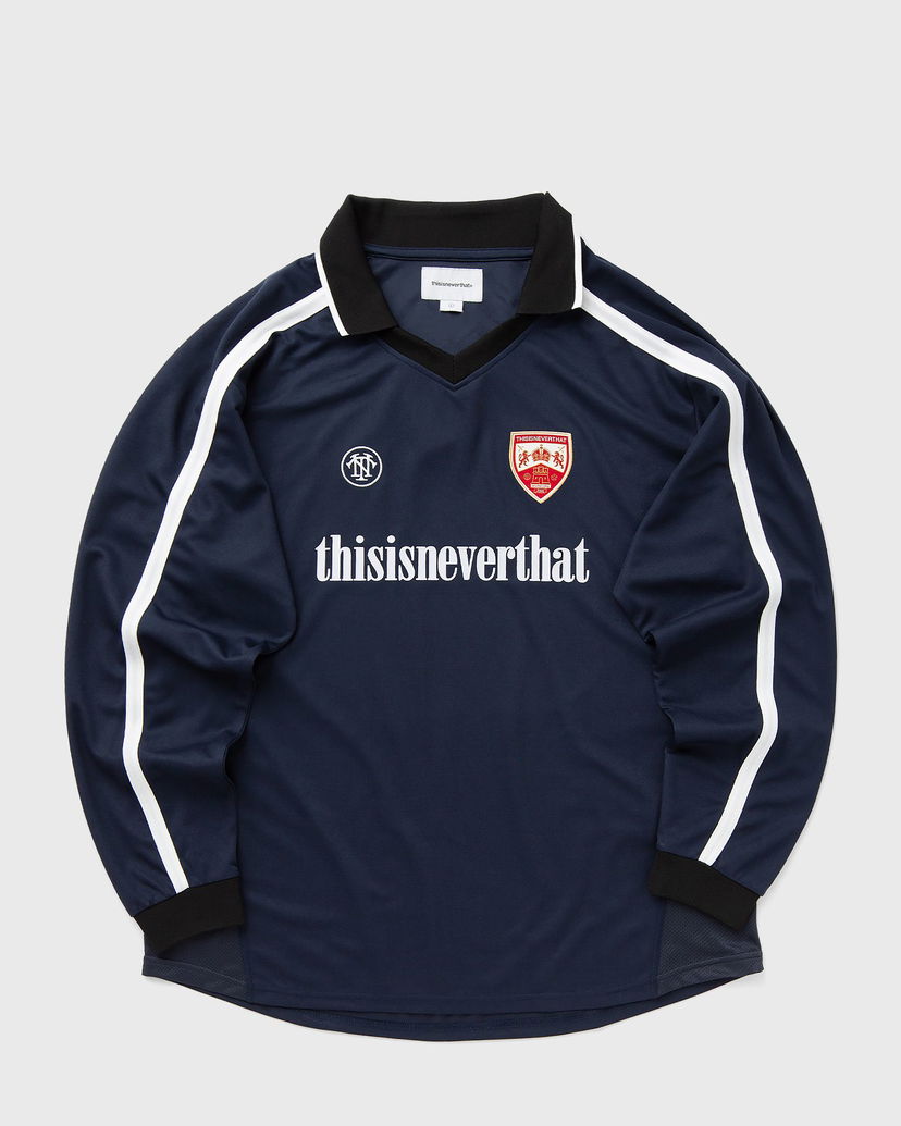 Фланелка thisisneverthat Navy Blue Soccer Jersey XL Тъмно синьо | TN243TTSLT01NAV