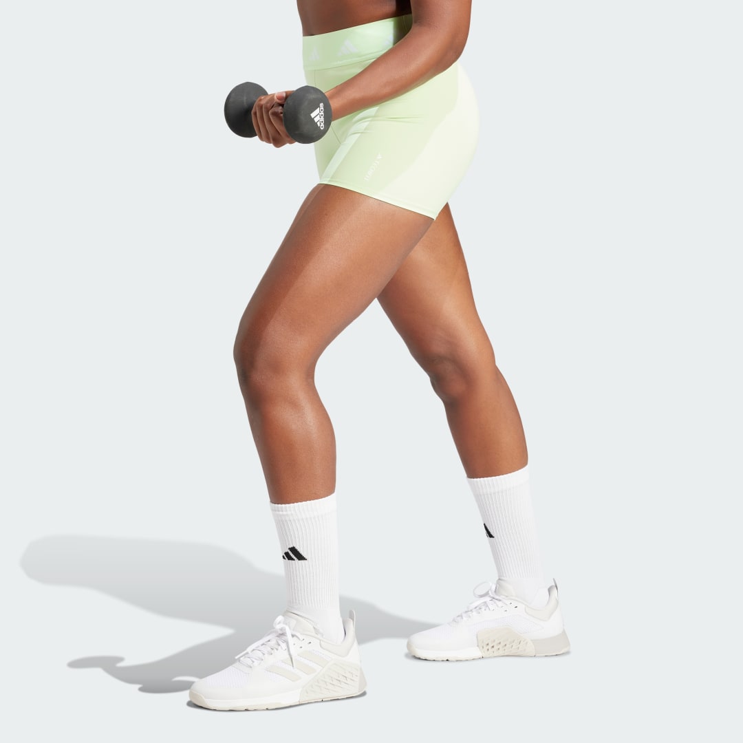 Къси панталони adidas Performance Techfit Short Зелено | IU1854, 0