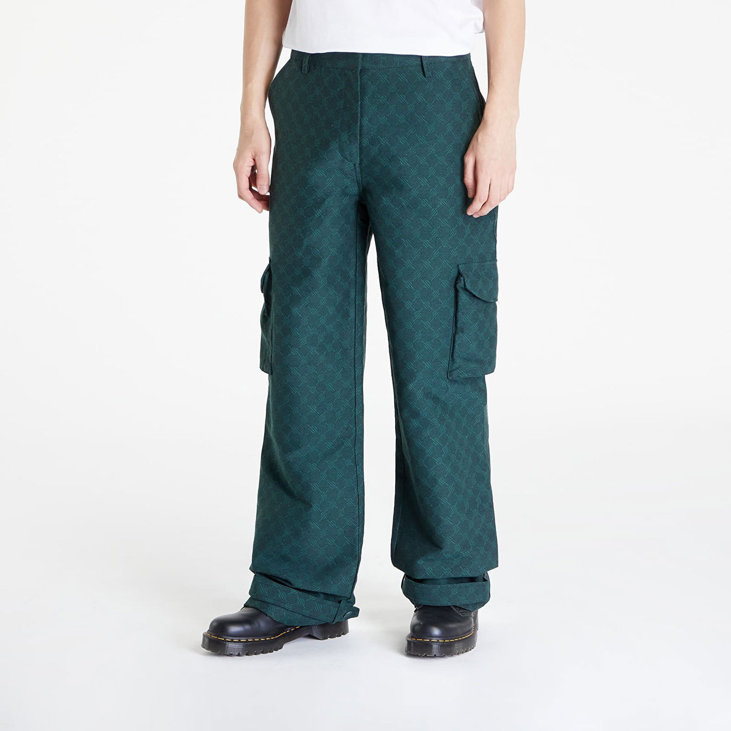 Карго панталони DAILY PAPER Imani Monogram Pants Зелено | 2411026, 0