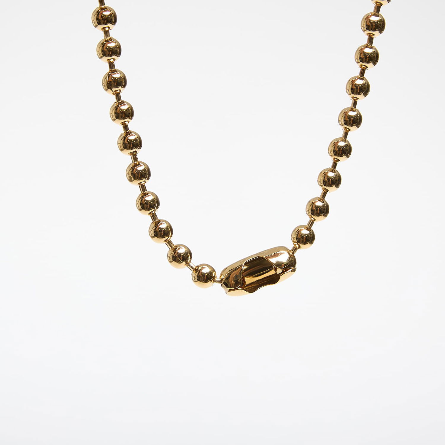 Колие Off-White Off-White Arrow Ball Chain Necklace Жълто | OWOB13WF25MET0017600, 1