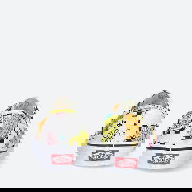Кецове и обувки Vans SpongeBob Authentic Бяло | VN0A5HZSZAS, 5