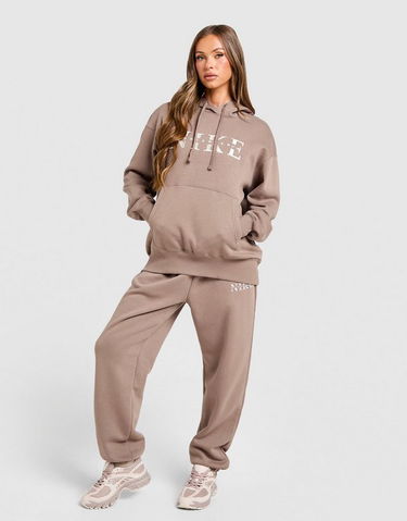 Суитчър Nike NSW Phoenix Fleece Pullover Hoodie Кафяво | IH4054-214, 5