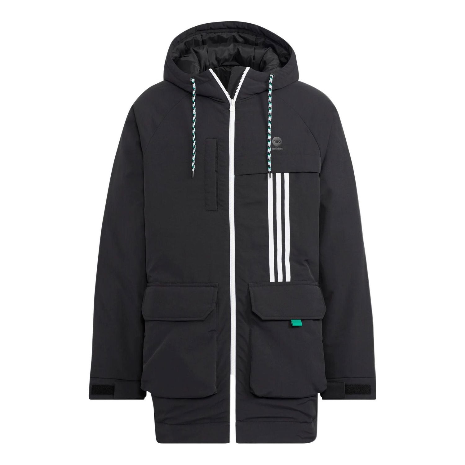 Парка adidas Originals Hooded Parka Черно | HN4763, 0