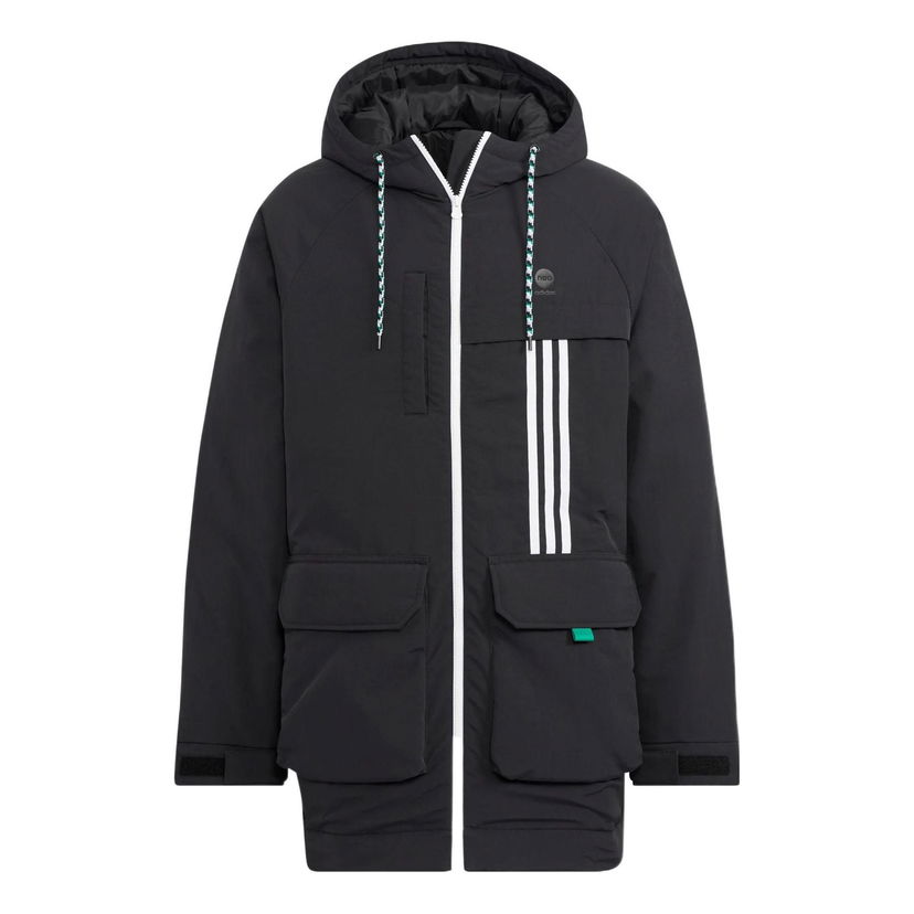 Парка adidas Originals Hooded Parka Черно | HN4763