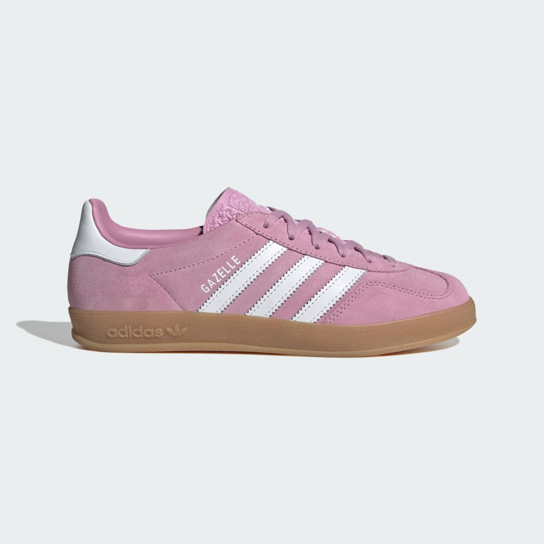 Кецове и обувки adidas Originals Gazelle Indoor Розово | JS1395, 0