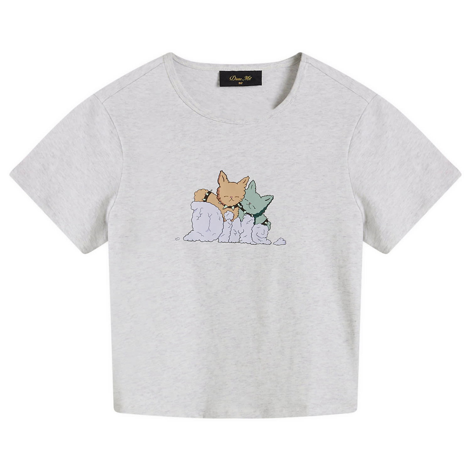 Тениска Dime Fluff T-Shirt Сиво | DIMEHO2515ASH, 1