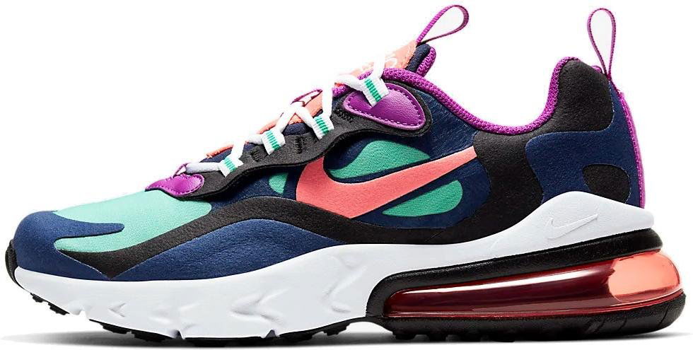 Кецове и обувки Nike Air Max 270 React GS Синьо | bq0103-402, 0