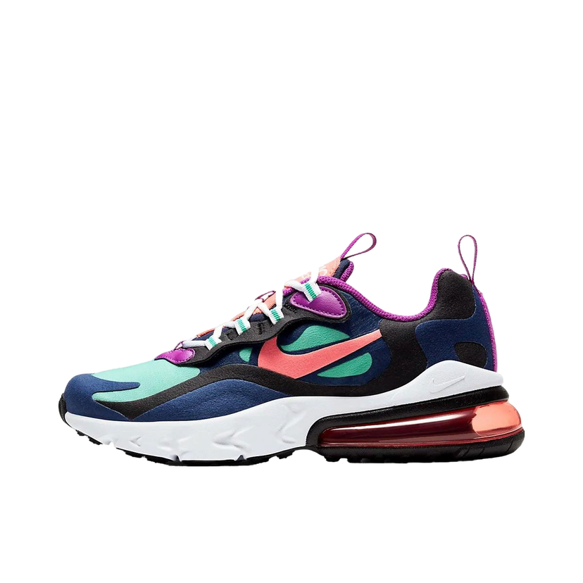 Кецове и обувки Nike Air Max 270 React GS Синьо | bq0103-402