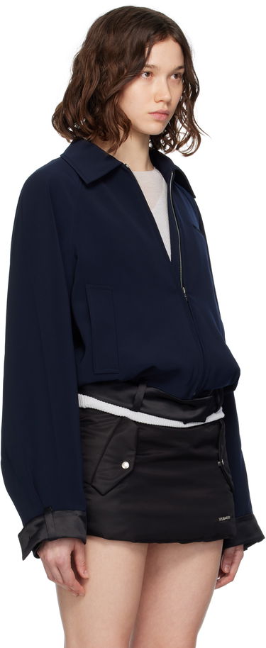 Яке We11done We11done Waist Jacket Тъмно синьо | WD-JK2-25-011-W-NV, 1