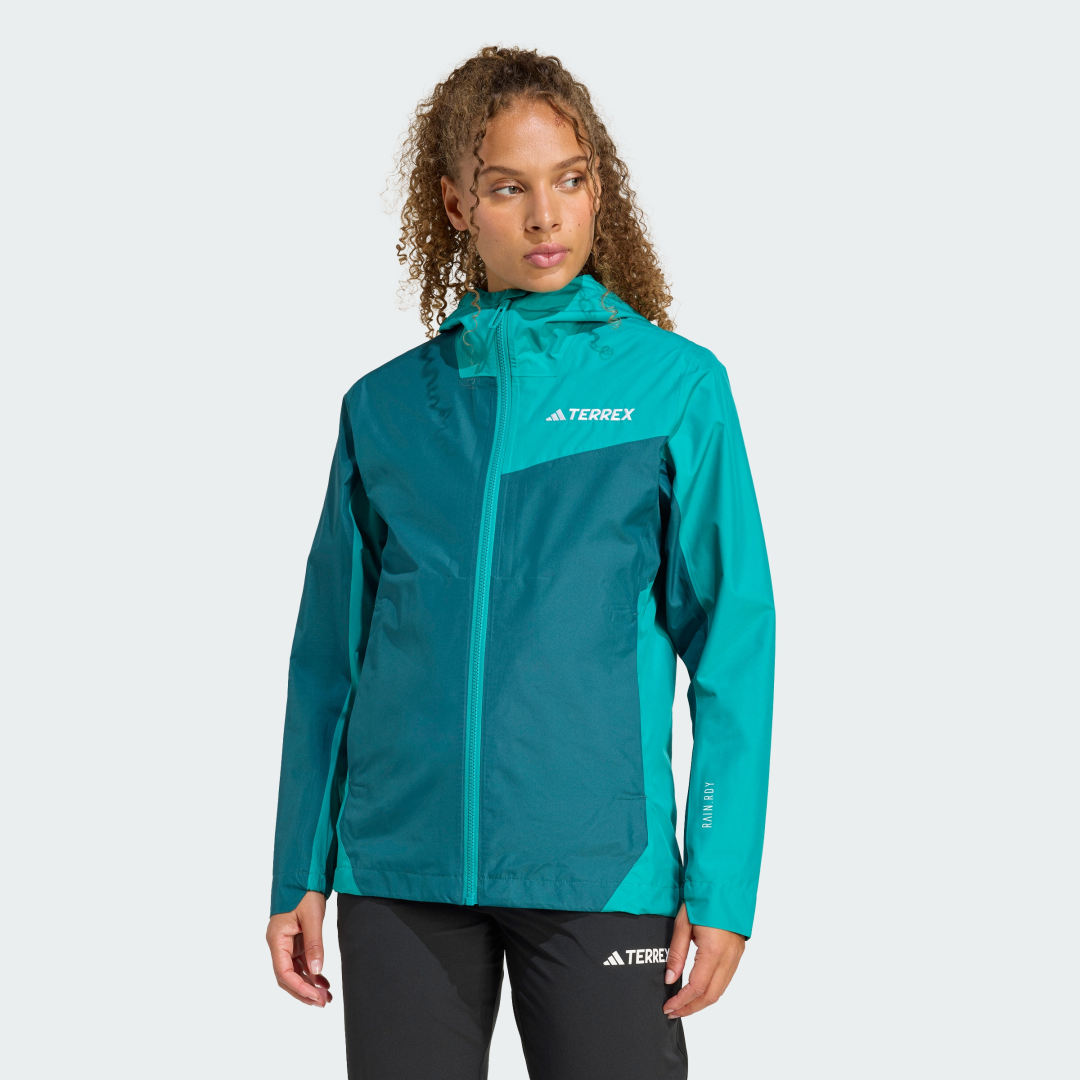 Яке adidas Performance Terrex Multi 2.5L Rain.Rdy Jacket Тюркоазено | JL9822, 0